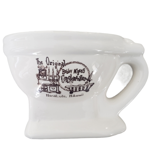 Vintage souvenir toilet bowl mug from Hawaii - Picture 2 of 5